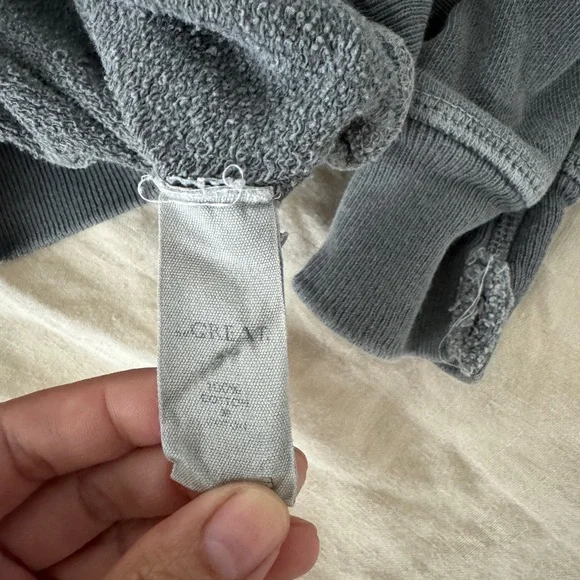 The Great. Palm Tree Sweatshirt Size 2 (Medium) *STAINS* - Picture 8 of 9